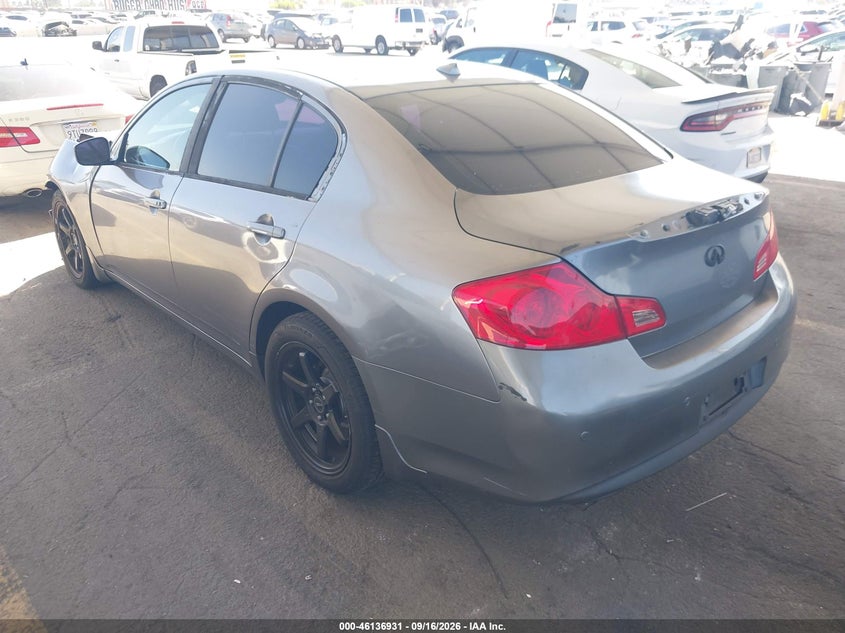 Vin: jn1cv6ap4bm505986, lot: 46636665, infiniti g37 journey 20113