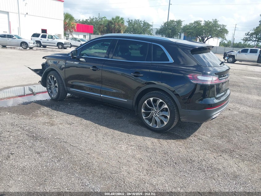 Vin: 2lmpj6k99nbl02564, lot: 46636666, lincoln nautilus reserve 20223