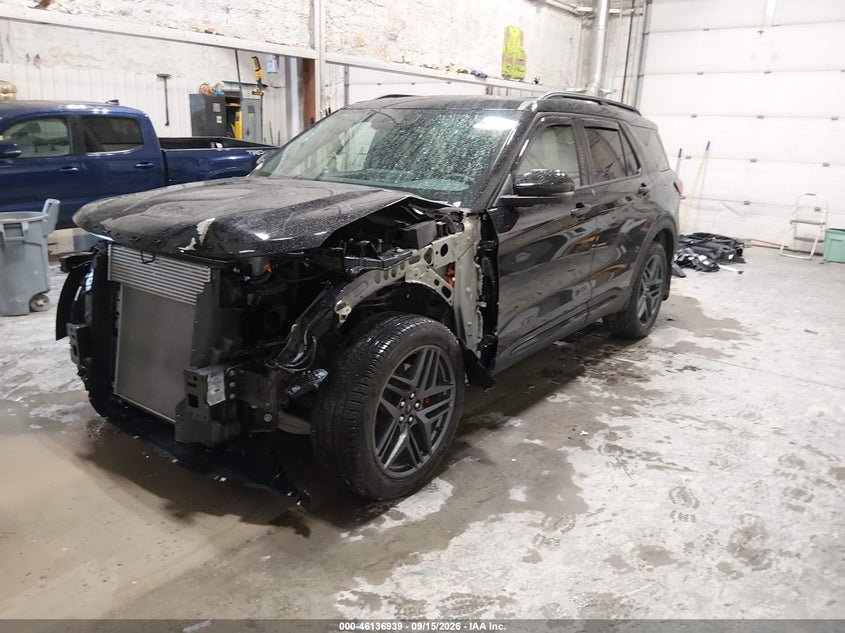 Vin: 1fmwk8gc4sgc79784, lot: 46636673, ford explorer st 20252