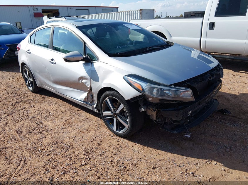 2017 Kia Forte Ex, Wear, IAAI, VIN 3KPFN4A88HE090685