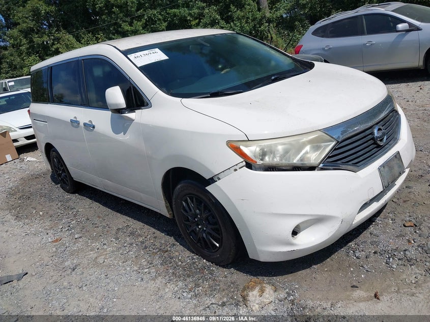 NISSAN QUEST 2012 VIN JN8AE2KP1C9038773