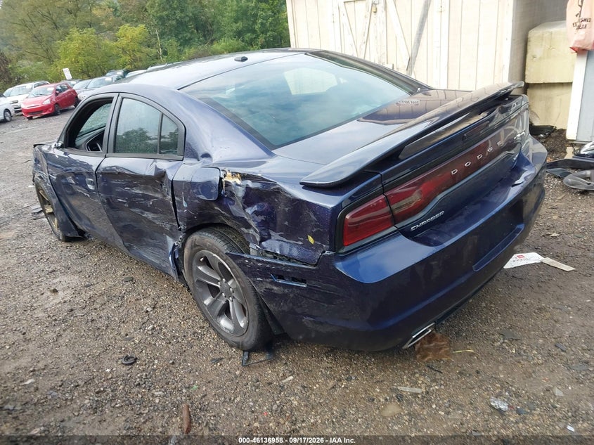 Vin: 2c3cdxhg0eh220791, lot: 46636692, dodge charger sxt plus 20143
