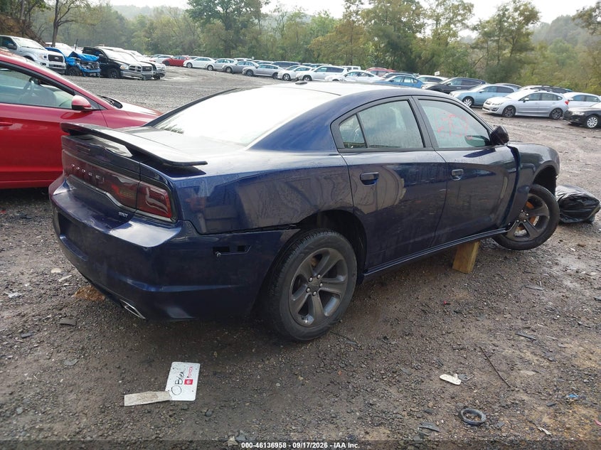 Vin: 2c3cdxhg0eh220791, lot: 46636692, dodge charger sxt plus 20144