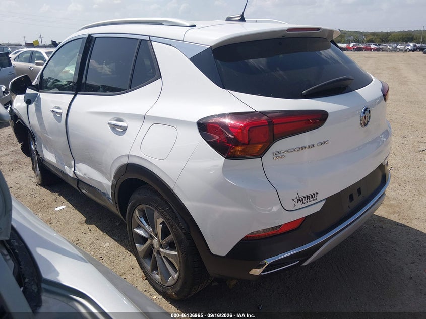 Vin: kl4mmgsl1lb100939, lot: 46636699, buick encore gx awd essence 20203