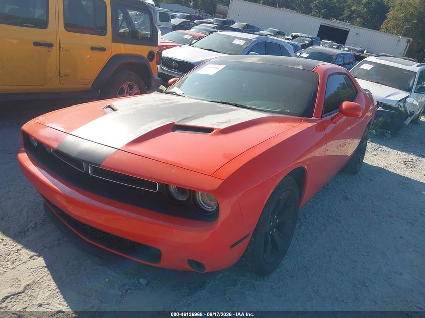 Vin: 2c3cdzag4hh501471, lot: 46636702, dodge challenger sxt 20172
