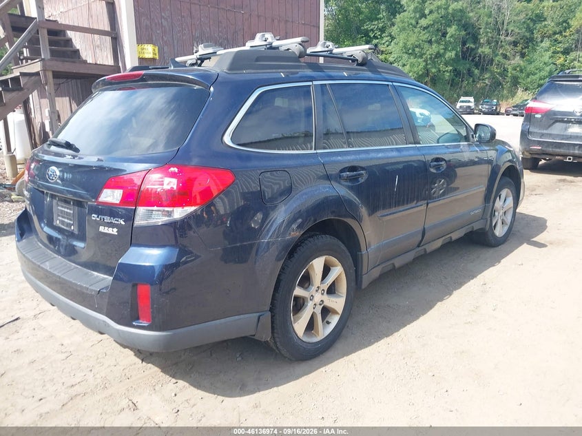 Vin: 4s4brblc8e3263287, lot: 46636708, subaru outback 2.5i limited 20144