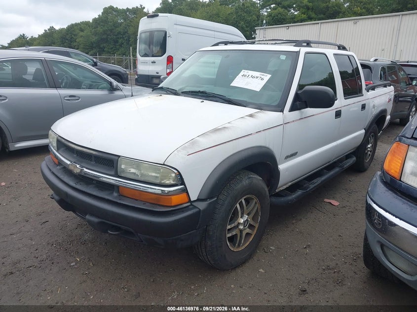 CHEVROLET S-10 2004 VIN 1GCDT13X84K134028