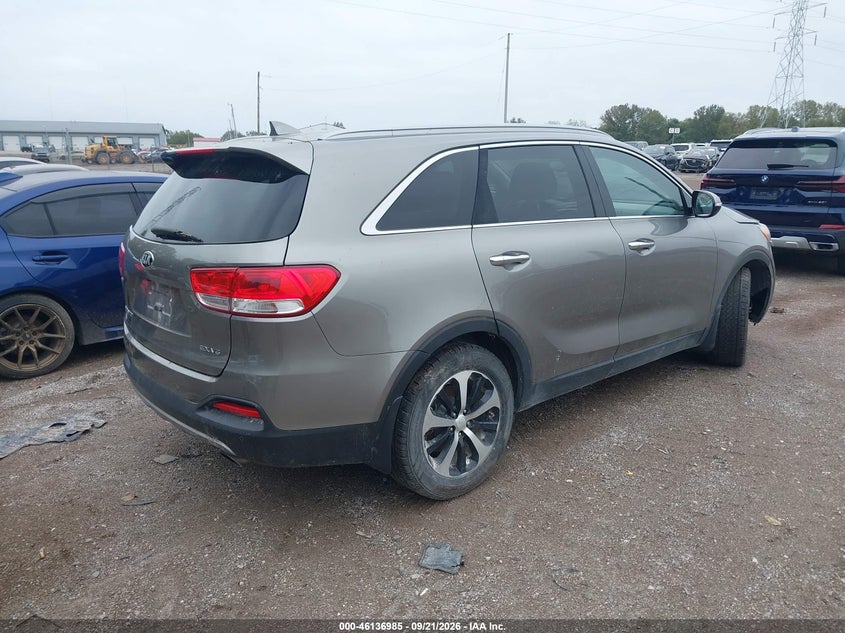 Vin: 5xyph4a50gg154267, lot: 46636719, kia sorento 3.3l ex 20164
