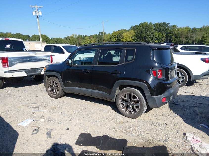 Vin: zaccjabt4gpd62974, lot: 46636738, jeep renegade latitude 20163