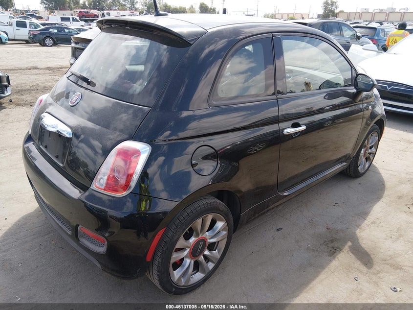 Vin: 3c3cffbr2ft710625, lot: 46636739, fiat 500 sport 20154