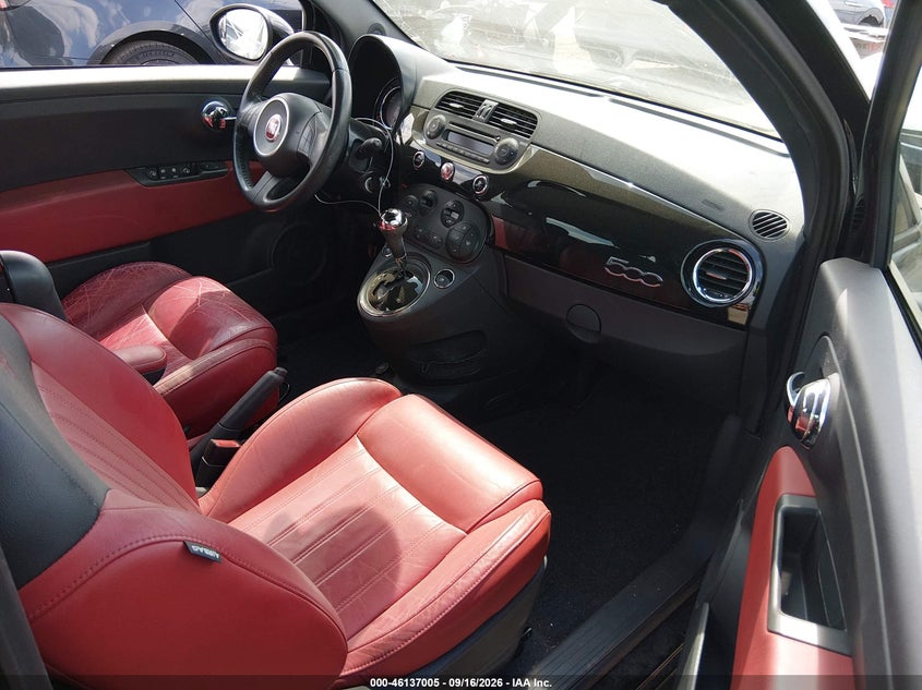 FIAT 500 2015 VIN 3C3CFFBR2FT710625