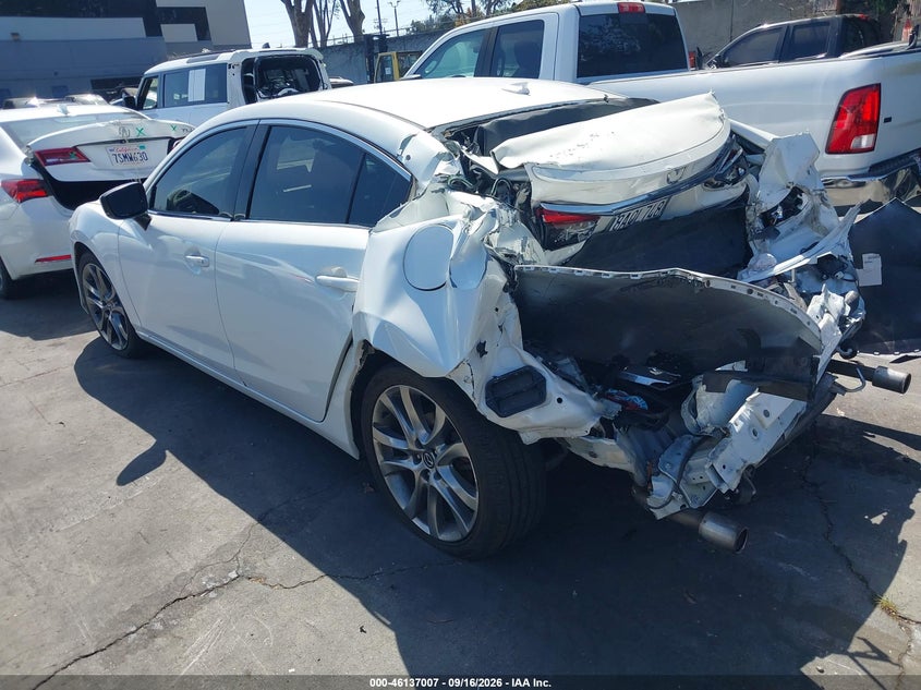Vin: jm1gl1x50h1124854, lot: 46636741, mazda mazda6 grand touring 20173