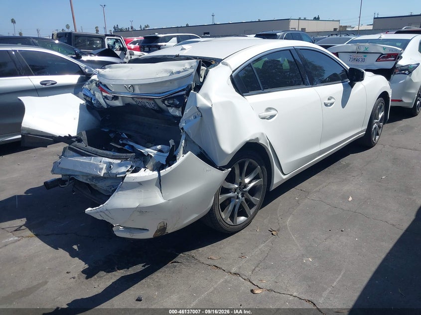Vin: jm1gl1x50h1124854, lot: 46636741, mazda mazda6 grand touring 20174