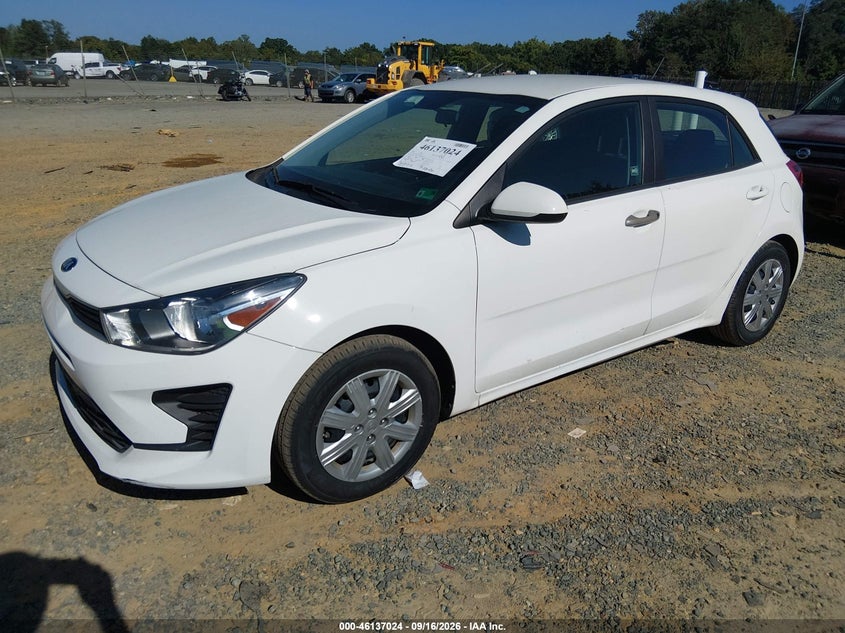 Vin: 3kpa25ad7me433115, lot: 46636758, kia rio 5-door s 20212