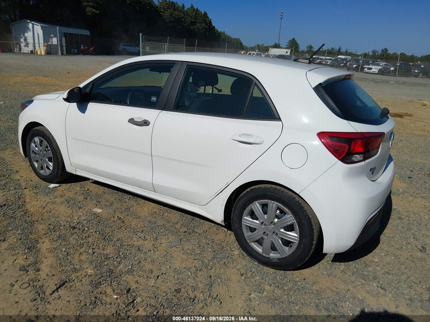 Vin: 3kpa25ad7me433115, lot: 46636758, kia rio 5-door s 20213
