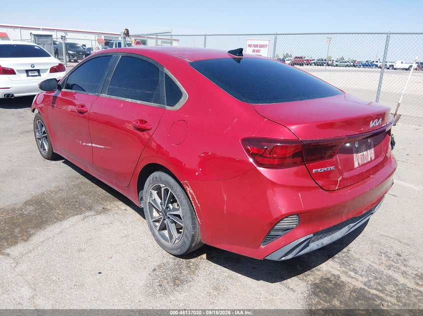 Vin: 3kpf24ad2pe580608, lot: 46636764, kia forte lxs 20233