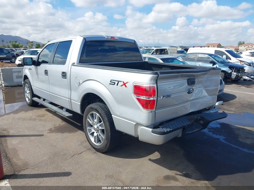 Vin: 1ftew1cm3efa70430, lot: 46636774, ford f-150 stx 20143