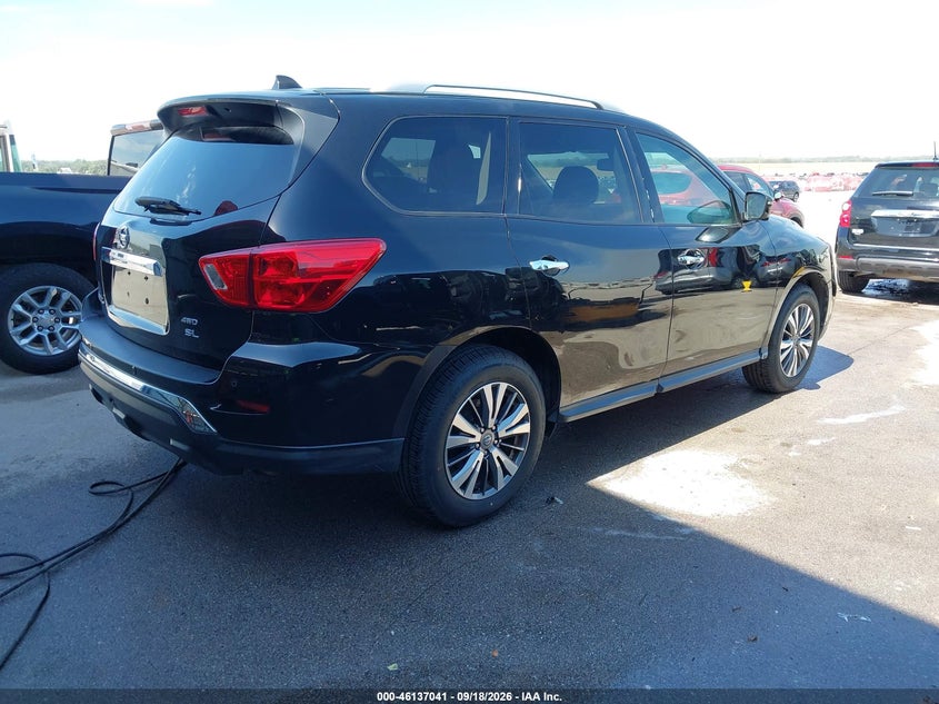 Vin: 5n1dr2mm0kc618321, lot: 46636775, nissan pathfinder sl 20194