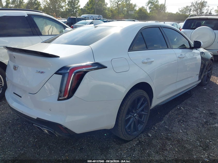 Vin: 1g6dh5rl8n0115993, lot: 46636780, cadillac ct4-v v-series 20224