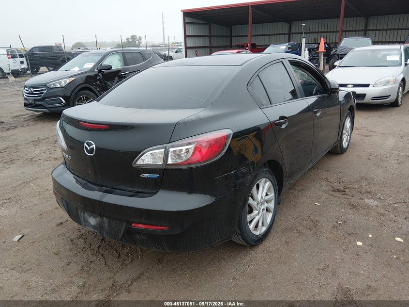 Vin: jm1bl1v76c1572989, lot: 46636785, mazda mazda3 i touring 20124