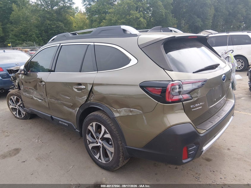 Vin: 4s4btgpd1n3126760, lot: 46636788, subaru outback touring xt 20223