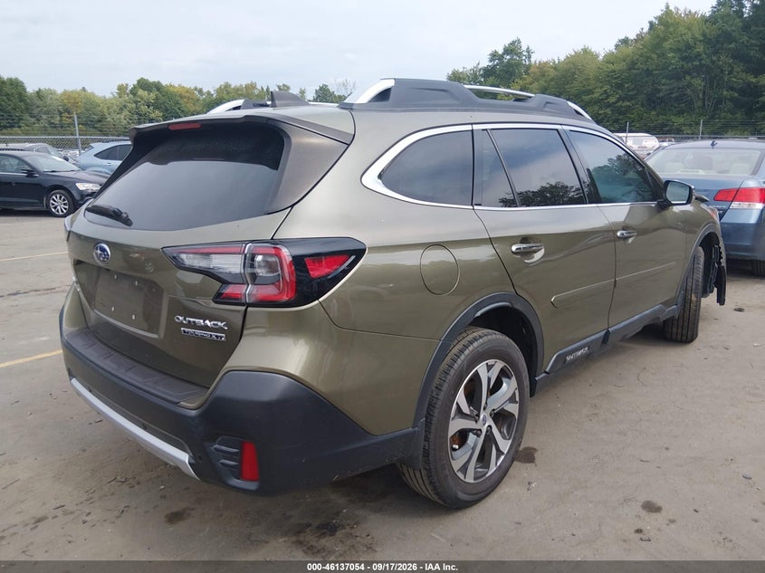 Vin: 4s4btgpd1n3126760, lot: 46636788, subaru outback touring xt 20224