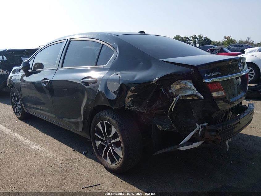 Vin: 19xfb2f96de282132, lot: 46636791, honda civic ex-l 20133