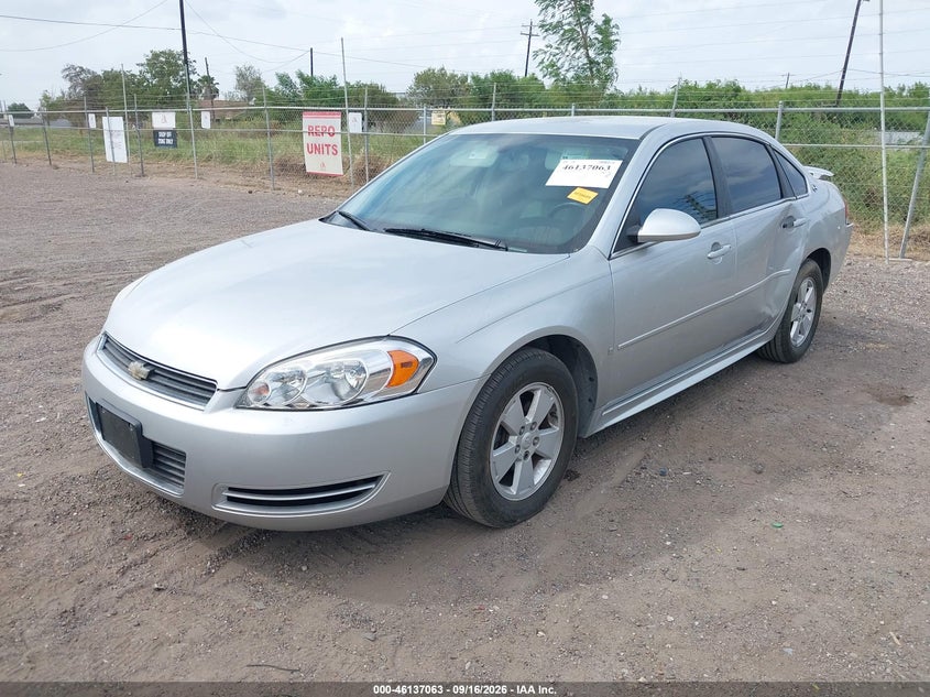CHEVROLET IMPALA 2009 VIN 2G1WT57K791284131
