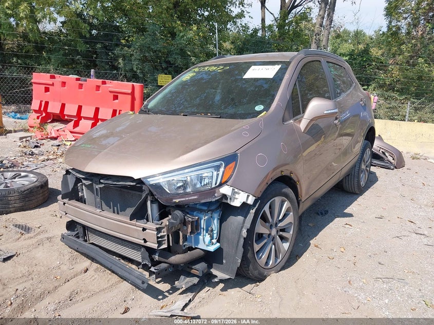Vin: kl4cjasb3kb794895, lot: 46636806, buick encore fwd preferred 20192