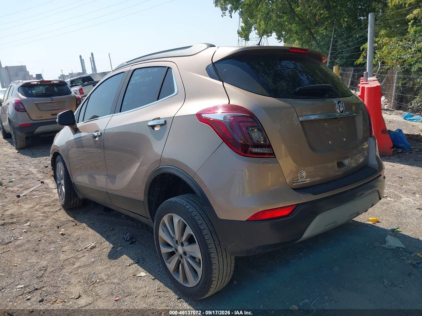 Vin: kl4cjasb3kb794895, lot: 46636806, buick encore fwd preferred 20193