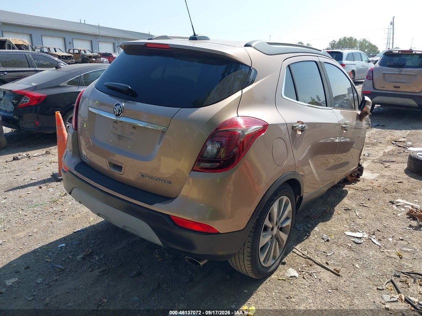 Vin: kl4cjasb3kb794895, lot: 46636806, buick encore fwd preferred 20194