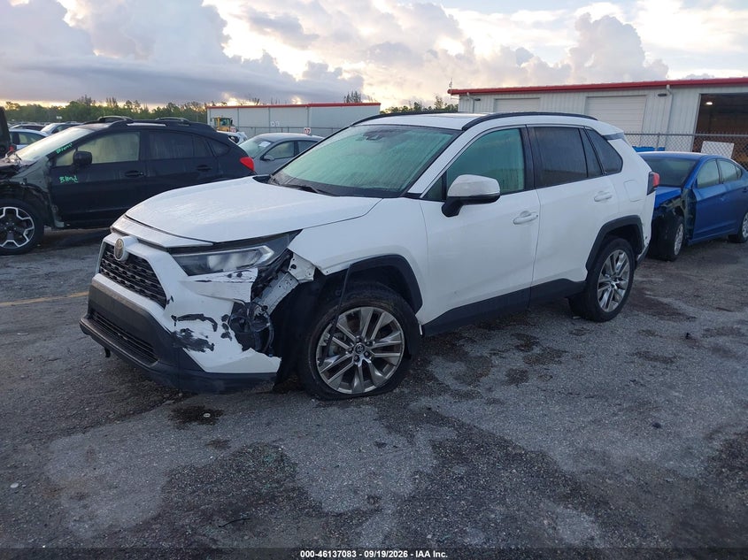 Vin: 2t3c1rfv2kc023202, lot: 46636816, toyota rav4 xle premium 20192