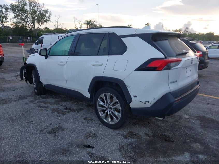 Vin: 2t3c1rfv2kc023202, lot: 46636816, toyota rav4 xle premium 20193