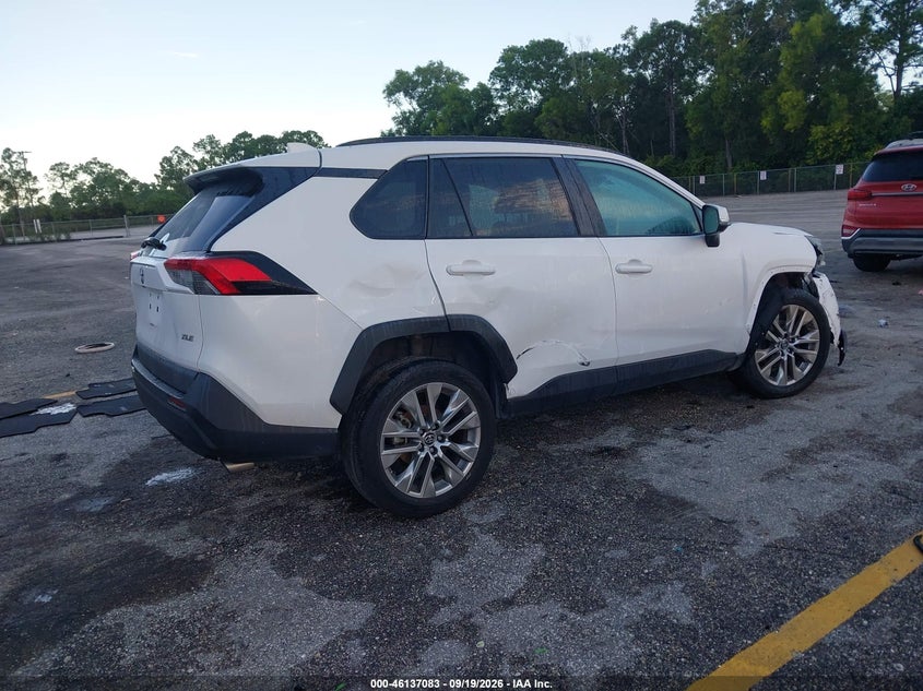 Vin: 2t3c1rfv2kc023202, lot: 46636816, toyota rav4 xle premium 20194