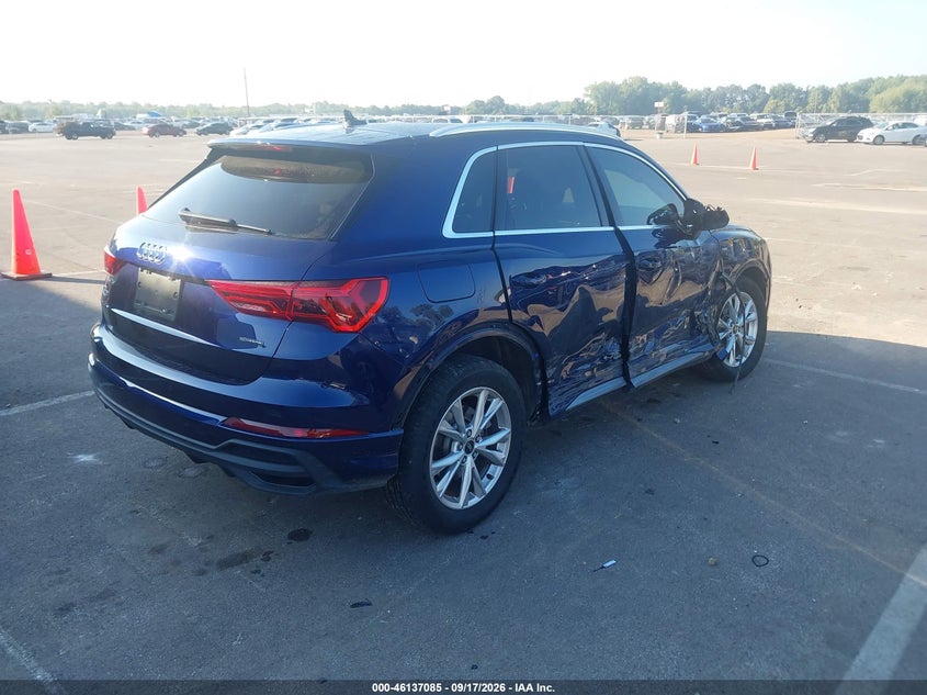 Vin: wa1eecf30n1080311, lot: 46636819, audi q3 premium plus 45 tfsi s line quattro tiptronic 20224