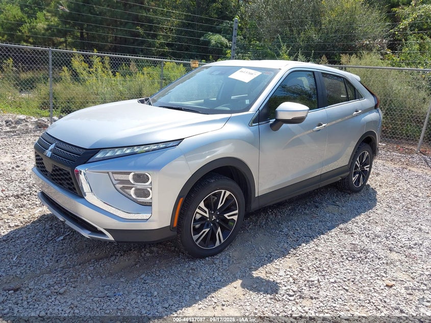 Vin: ja4atwaa2tz026227, lot: 46636821, mitsubishi eclipse cross black edition s-awc/se s-awc/sel s-awc 20262