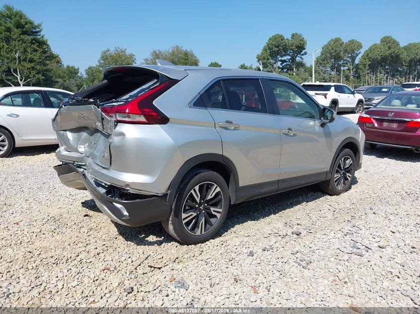 Vin: ja4atwaa2tz026227, lot: 46636821, mitsubishi eclipse cross black edition s-awc/se s-awc/sel s-awc 20264