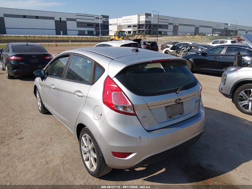 Vin: 3fadp4ej3km106020, lot: 46636845, ford fiesta se 20193