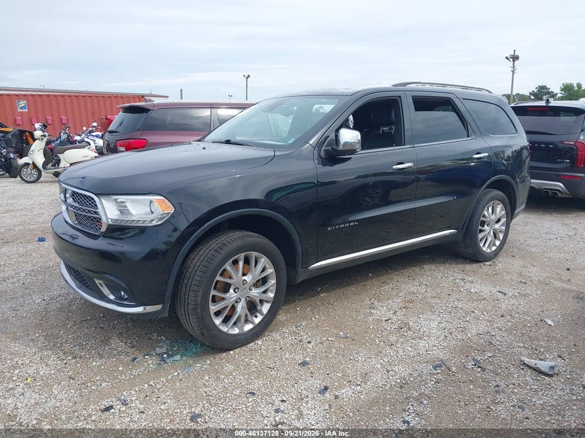 Vin: 1c4sdjet3fc874128, lot: 46636862, dodge durango citadel 20152