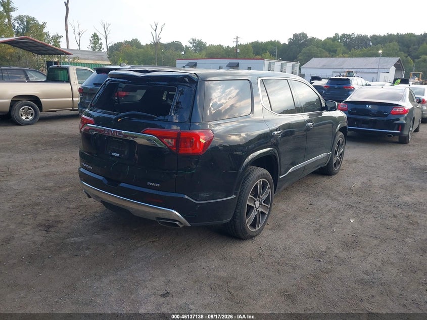 Vin: 1gkknxls6hz294550, lot: 46636872, gmc acadia denali 20174