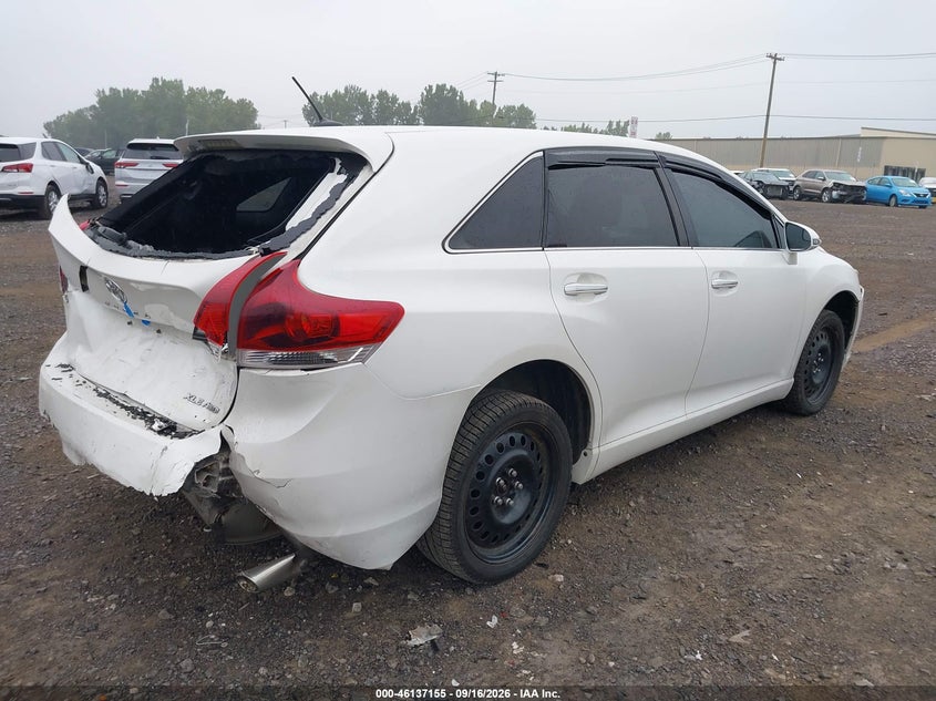 Vin: 4t3bk3bb6eu098909, lot: 46636889, toyota venza xle v6 20144