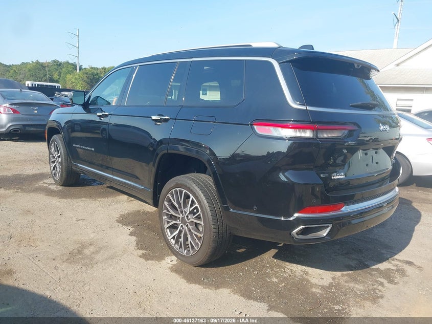 Vin: 1c4rjkeg4m8107016, lot: 46636897, jeep grand cherokee l summit reserve 4x4 20213