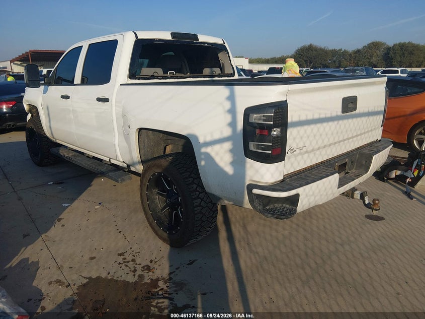 Vin: 3gcpcpec0jg312138, lot: 46636900, chevrolet silverado 1500 custom 20183