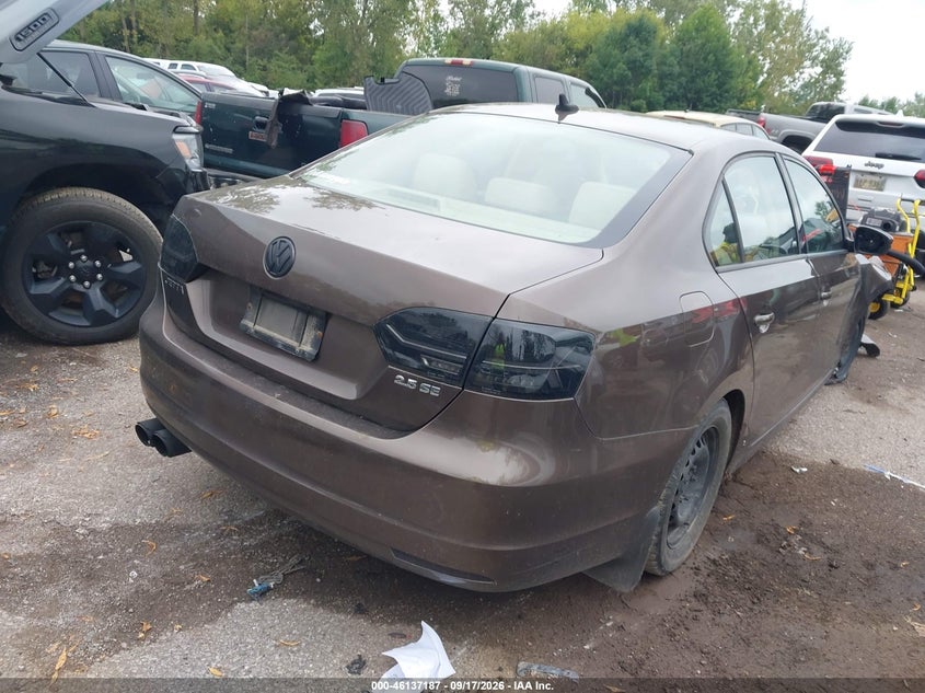 Vin: 3vwdz7aj8bm392262, lot: 46636922, volkswagen jetta 2.5l se 20114