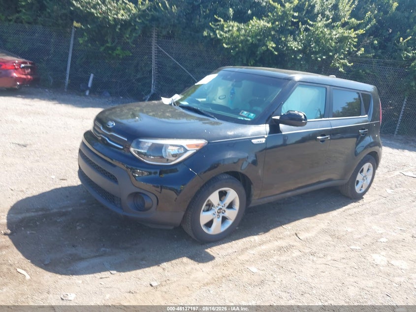 Vin: kndjn2a24j7572120, lot: 46636931, kia soul 20182
