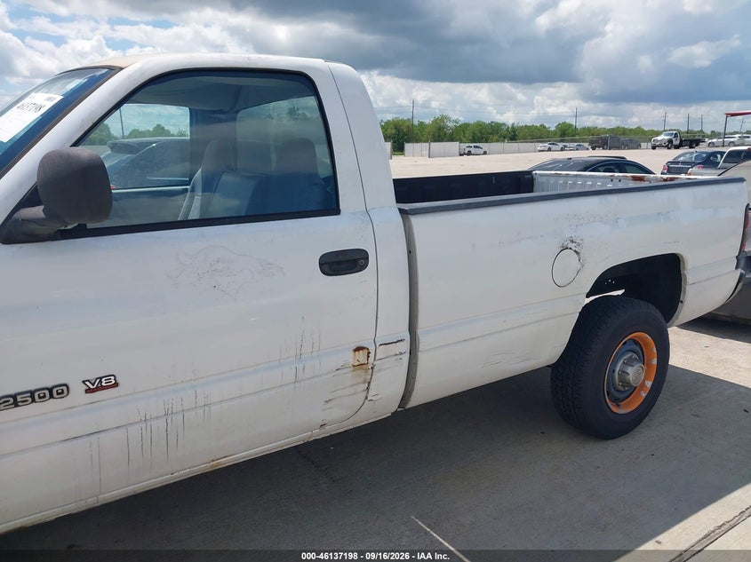 DODGE RAM 2500 2002 VIN 3B7KC26Z52M269306