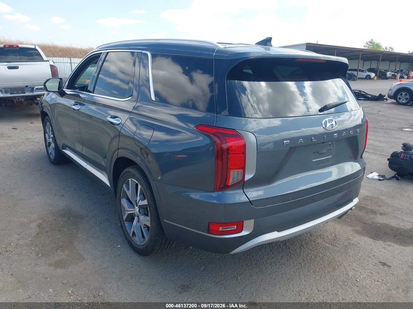 Vin: km8r54he2mu203109, lot: 46636934, hyundai palisade limited 20213