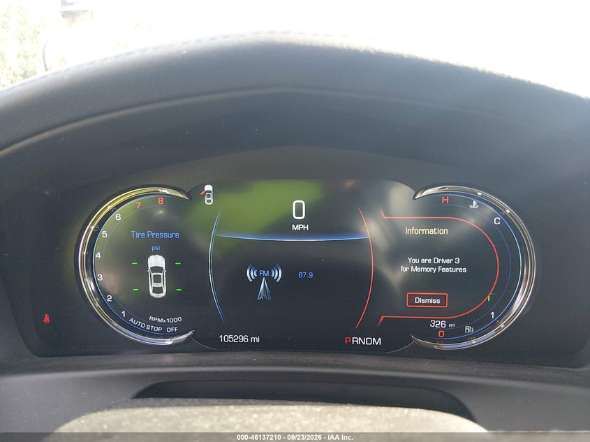CADILLAC CT6 2016 VIN 1G6KF5RS3GU151459