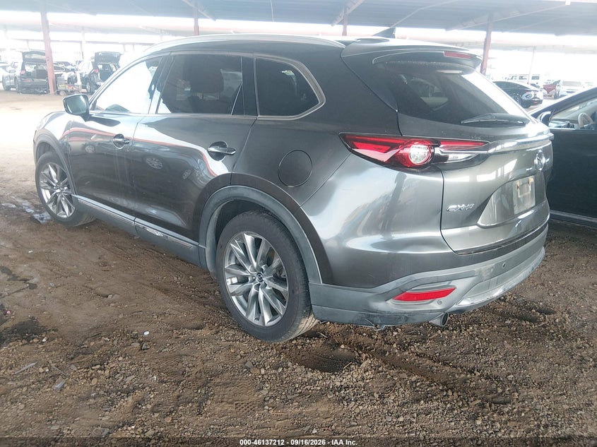 Vin: jm3tcady8h0137815, lot: 46636946, mazda cx-9 grand touring 20173