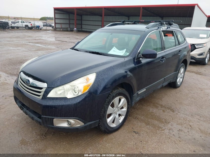 2012 Subaru Outback, Обычный износ, IAAI, VIN 4S4BRBAC9C3253951 — фото 2